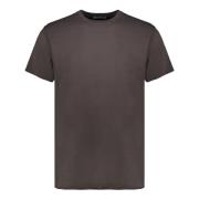 Geribbelde katoenen T-shirt John Elliott , Brown , Heren