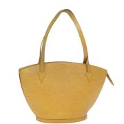 Pre-owned Leather louis-vuitton-bags Louis Vuitton Vintage , Yellow , ...