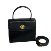 Pre-owned Leather celine-bags Celine Vintage , Black , Dames