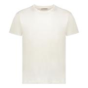 Geribbelde katoenen T-shirt John Elliott , Beige , Heren