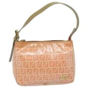 Pre-owned Canvas fendi-bags Fendi Vintage , Orange , Dames