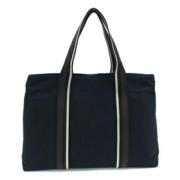 Pre-owned Leather totes Hermès Vintage , Black , Dames