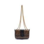 Pre-owned Leather fendi-bags Fendi Vintage , Black , Dames