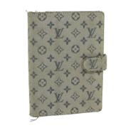 Pre-owned Canvas home-office Louis Vuitton Vintage , Blue , Dames