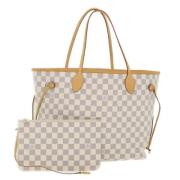 Pre-owned Canvas louis-vuitton-bags Louis Vuitton Vintage , Beige , Da...