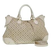 Pre-owned Canvas louis-vuitton-bags Louis Vuitton Vintage , Beige , Da...