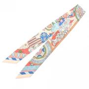 Pre-owned Silk scarves Hermès Vintage , Multicolor , Dames