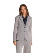 Elegante Helena Blazer met Micro-Patroon Mason's , Multicolor , Dames