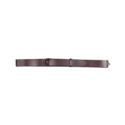 Leren en Stoffen Riem Orciani , Brown , Heren