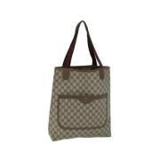 Pre-owned Plastic gucci-bags Gucci Vintage , Beige , Dames