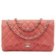 Pre-owned Fabric shoulder-bags Chanel Vintage , Pink , Dames