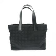 Pre-owned Nylon chanel-bags Chanel Vintage , Black , Dames