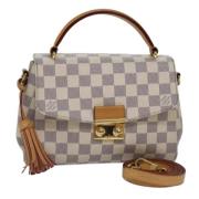 Pre-owned Canvas louis-vuitton-bags Louis Vuitton Vintage , Beige , Da...