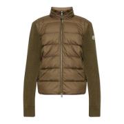 Vest met gewatteerde voorkant Moncler , Green , Heren