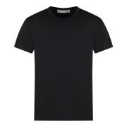 Katoenen Crew-Neck T-Shirt Comme des Garçons , Black , Heren