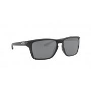 Sylas Spiegel Lens Zonnebril Oakley , Black , Unisex