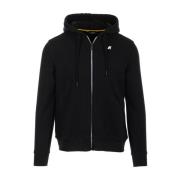 Zware Fleece Sweaters K-Way , Black , Heren