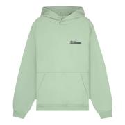 Balance Frosty Green Gebreide Hoodie Filling Pieces , Green , Heren