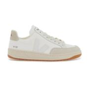 Mesh en Suède V-12 Sneakers Veja , White , Dames