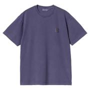 Vista T-Shirt Aura Carhartt Wip , Blue , Heren