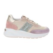 Leren Sneakers voor Vrouwen Nerogiardini , Multicolor , Dames