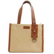 Pre-owned Canvas shoulder-bags Burberry Vintage , Beige , Dames