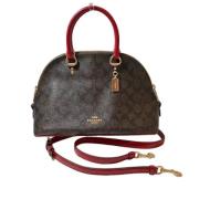 Pre-owned Leather handbags Coach Pre-owned , Brown , Dames