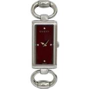 Pre-owned Stainless Steel watches Gucci Vintage , Red , Dames