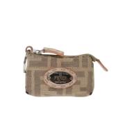 Pre-owned Canvas fendi-bags Fendi Vintage , Beige , Dames