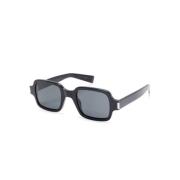 SL 720 001 Sunglasses Saint Laurent , Black , Unisex