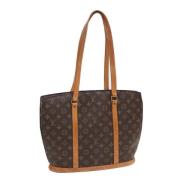 Pre-owned Canvas louis-vuitton-bags Louis Vuitton Vintage , Brown , Da...