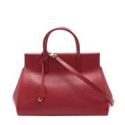 Pre-owned Leather louis-vuitton-bags Louis Vuitton Vintage , Red , Dam...