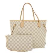 Pre-owned Canvas louis-vuitton-bags Louis Vuitton Vintage , Beige , Da...