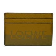 Pre-owned Leather wallets Loewe Pre-owned , Brown , Unisex