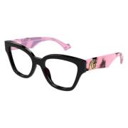 Geometrische Cat Eye Optische Bril Gucci , Black , Unisex