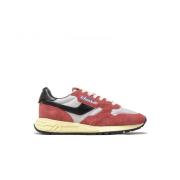 Rode Kardinaal Retro Sneakers Autry , Red , Heren