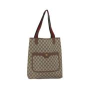 Pre-owned Plastic gucci-bags Gucci Vintage , Beige , Dames