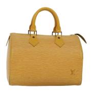 Pre-owned Leather louis-vuitton-bags Louis Vuitton Vintage , Yellow , ...