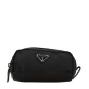 Pre-owned Leather prada-bags Prada Vintage , Black , Dames