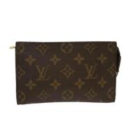 Pre-owned Canvas pouches Louis Vuitton Vintage , Brown , Dames