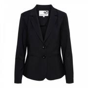 Comfort blazer Phileine in Twill kwaliteit &Co Woman , Black , Dames