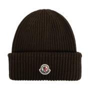 Wollen muts Moncler , Brown , Heren