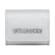 Stijlvolle Dames Sleutelhanger van Synthetisch Leer Love Moschino , Gr...