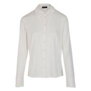 Stijlvolle Blouses voor Vrouwen Marc Cain , White , Dames