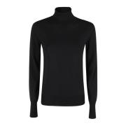 Comfortabele Turtle Neck Sweater Filippa K , Black , Dames