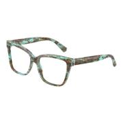 Stijlvolle Bril in Blauwe Kleur Tiffany , Multicolor , Dames