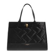 Gewatteerde shopper tas Kurt Geiger , Black , Dames