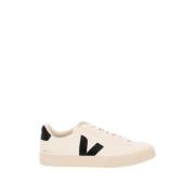 Campo Sneakers in Chroomvrij graanleer Veja , White , Dames