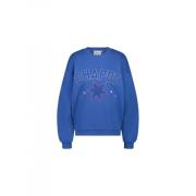 Terry Sport Heart Sweater Fabienne Chapot , Blue , Dames