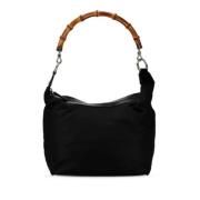 Pre-owned Nylon gucci-bags Gucci Vintage , Black , Dames